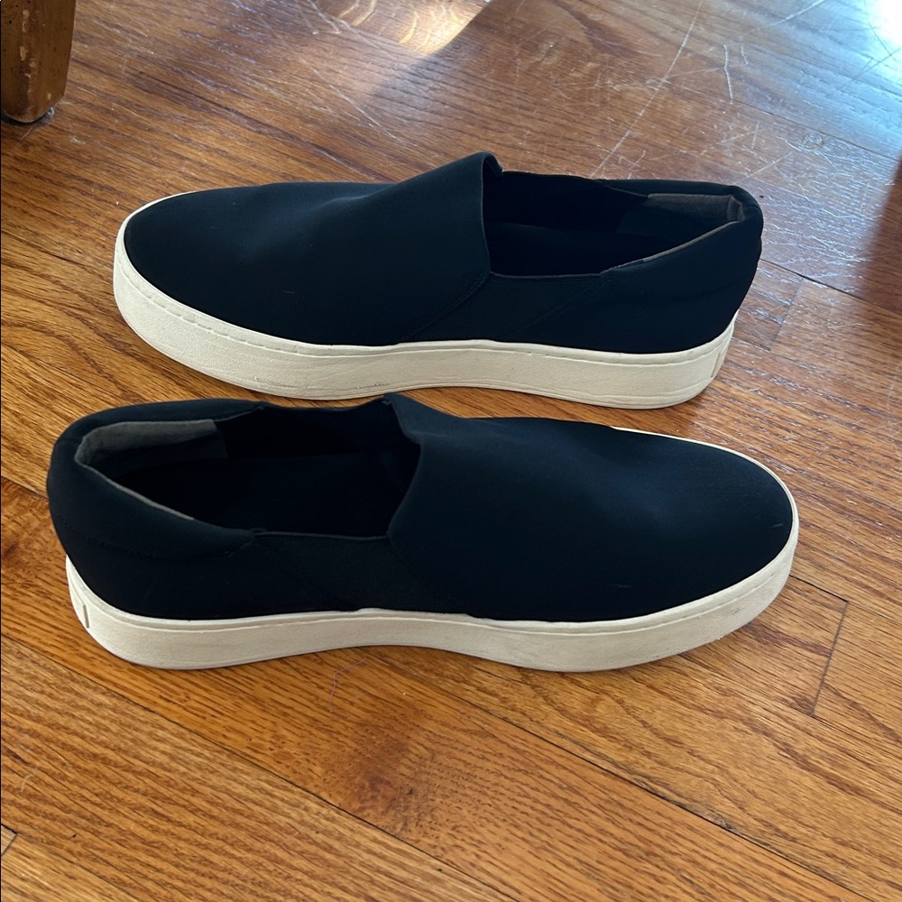 Vince. black platform sneakers - Picture 4 of 6